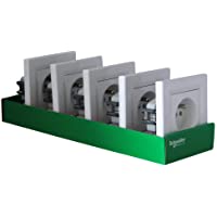 Schneider electric SC5EPH2823221-5 tomas de corriente con puesta a tierra asfora komplettset ras